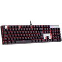 Ver imagem 2 de Teclado Mecanico Motospeed Ck104 Switch Vermelho - Prata