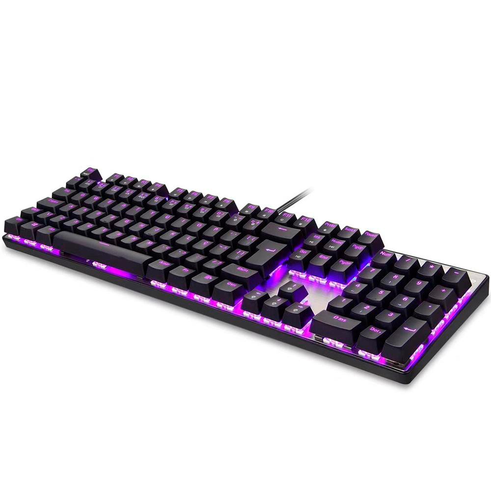 Teclado Mecanico Motospeed Ck104 Switch Vermelho - Prata - 5