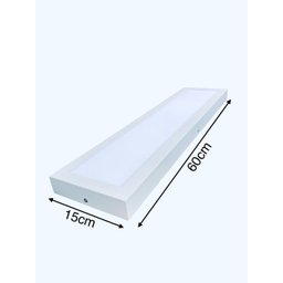 Plafon Painel de Led Retangular Sobrepor 15x60cm 24w 6500k - 2