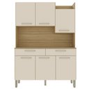 Ver imagem 1 de Kit Cozinha 6p 2g 132 Cm Modena Freijo Soft Ktp