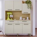 Ver imagem 2 de Kit Cozinha 6p 2g 132 Cm Modena Freijo Soft Ktp