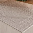 Ver imagem 3 de Tapete Nobile Jacquard 100% Algodão 1300g/m² 40x60cm Marfim