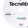 Corda Tecnifibre Razor Code 1,25 mm Cinza (Gauge 17) - set individual - 2