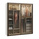 Ver imagem 3 de Guarda Roupa Planejado 100% MDF 2 Portas Reflecta de Correr Orion CabeCasa MadeiraOriginals Bege