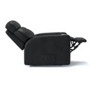 Ver imagem 5 de Poltrona do Papai Reclinável em Couro Cor Preta com Massagem Reclinação Elétrica - Modelo Nina