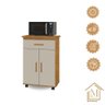 Balcão New Juliana Cor:ipe Off White - Armário Cozinha - Mizza Decor - 6