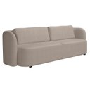 Ver imagem 2 de Sofá Living Orgânico Curvo 3 Lugares 200cm Castries Yescasa