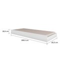 Ver imagem 7 de Berço Americano Multifuncional com Cama Auxiliar e 2 Gavetas em MDF Vini