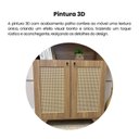 Ver imagem 6 de Conjunto de 3 Estantes 6 Portas com Resistentes Dobradiça de Metal Trama