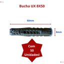 Ver imagem 4 de Bucha Ux 8x50 Fischer para Todo Tipo de Concreto (50 Unid)