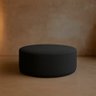 Puff Redondo Cartagena 1 Metro Veludo - 7 Decor Preto - 2