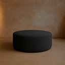 Ver imagem 2 de Puff Redondo Cartagena 1 Metro Veludo - 7 Decor Preto