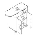 Ver imagem 6 de Tabua de Passar com Balcao 90 Cm 2 Portas B04 Branco Novam