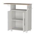 Ver imagem 5 de Tabua de Passar com Balcao 90 Cm 2 Portas B04 Branco Novam