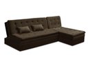 Ver imagem 2 de Sofá Cama King 5 Lugares 2,70m Amélia Suede Várias Cores