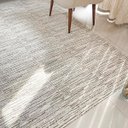 Ver imagem 4 de Tapete Sala Quarto Artesanal 1,40 X 2,00m Caramelo Mesclado Antiderrapante Rústico Moderno Elegante