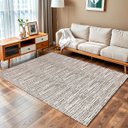 Ver imagem 4 de Tapete Sala Quarto Artesanal 1,40 X 2,00m Caramelo Mesclado Antiderrapante Rústico Moderno Elegante