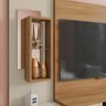 Estante Home para TV até 75 Polegadas com Espelho 2 Portas 5 Nichos 3 Prateleiras Linus Caemmun - 6