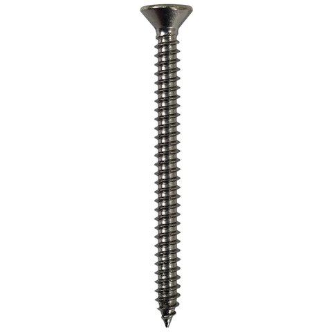 Parafuso Inox Auto Atarraxante Chata Phillips Stein 4,8x50 Caixa com 100 Peças