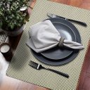 Ver imagem 5 de 6 Jogo Americano PVC Antiderrapante Flex Resistente Marfim