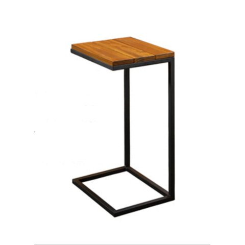 Mesa Lateral Apoio De Sofá Turim 65 Cm Laminada