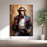 Quadro Decorativo Animais Monkey Evolution - 200x120 Cm - 4