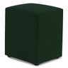Puff Decorativo Sala de Estar Quadrado 36x47cm Veludo Verde - Desk Design - 1