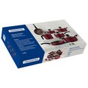 Ver imagem 1 de Jogo de Panelas 7 Pcs Antiaderente Paris Vermelho Tramontina 28599702
