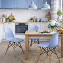 Ver imagem 1 de Kit 4 Cadeiras Eiffel Pp Madeira