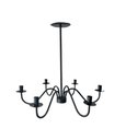 Ver imagem 2 de Luminária Lustre Teto Tubo Ferro 6 Bocas Rustico e Moderno
