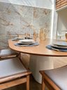 Ver imagem 4 de Mesa de Jantar Cone Zoe 120x80cm Base Laca Branca Tampo Gtdnexxus
