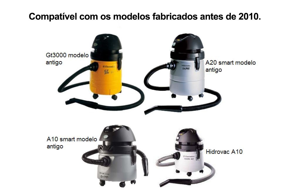 Mangueira Asp de Pó 4 Acessórios Electrolux Hidrovac A10 / A20 / A170 / Gt3000 Modelo Antigo Fabrica - 3