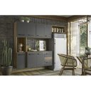 Ver imagem 1 de Cozinha Compacta Suspensa 7 Portas 2 Gavetas Juliete Nicioli