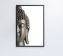 Ver imagem 7 de Quadro Face Buda - 80x120 Cm - Adesivo Fotográfico