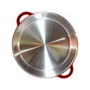 Ver imagem 4 de Caçarola de Aluminio Fundido 36cm - Vermelha Pigmentada