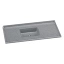 Ver imagem 1 de Pia de Cozinha Mármore Sintético 120x55cm Multimóveis CR20479