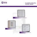 Ver imagem 4 de Guarda Roupa 2 Portas de Correr e 4 Gavetas Marel Be25 Branco - Henn - Briz