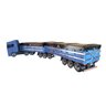 Carreta Scania R450 Rodotrem Graneleiro Madeira Miniatura - Azul Ncs - 10