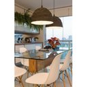 Ver imagem 2 de Kit 4 Cadeiras Eiffel Pp Base Madeira Desmontada 