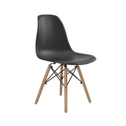 Conjunto 4 Cadeiras Eiffel PP Base Madeira Desmontada  - 2