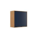Ver imagem 2 de Armário Aéreo de Cozinha 70cm com 2 Portas Domus Espresso Móveis Marrom/Nogal/Royal