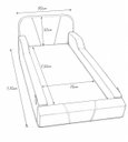 Ver imagem 4 de Cama Montessoriana Infantil Premium Segurança e Conforto:Rosa