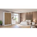 Ver imagem 4 de Guarda Roupas 2 Portas de Correr Kappesberg N571 Branco Flex