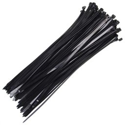 Abraçadeira de Nylon Preta 2,5mm X 100mm com 1.000un Vila - 3