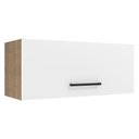 Ver imagem 1 de Armário Aéreo 80Cm 1 Porta Basculante Rustic/branco