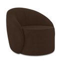 Ver imagem 6 de Sofá 4 Lugares Orgânico 220cm Morgan e 2 Poltronas Lua Suede Marrom D03 - D’Rossi