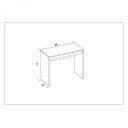 Ver imagem 5 de Escrivaninha 90cm Recta