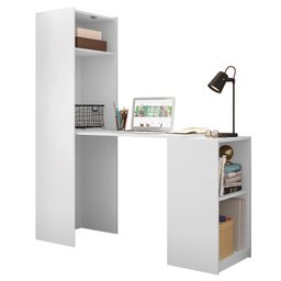 Armário Multiuso Retrátil 1 Porta 3 Prateleiras com Mesa Auxiliar Basculante Mult Max  - 3