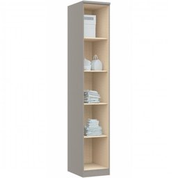 Quarto Modulado Casal com Espelho 6 Peças Elegance  - 6