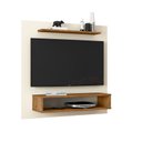 Ver imagem 1 de Painel para TV Intense até 32 Polegadas Várias Cores - Moweis - Offwhite com Freijó
